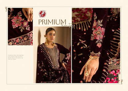 Vihana Vivek Velvet Suits Exporter Ahmedabad