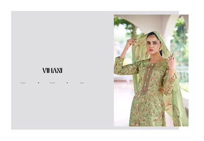 Vihani 13004 Simar Lawn Cotton Karachi Salwar Suits Wholesaler