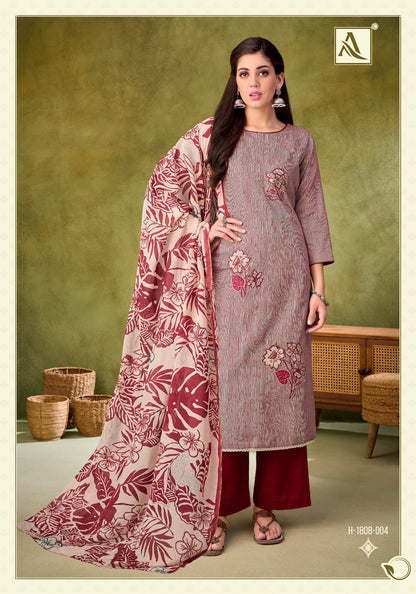 Vihani Alok Zam Karachi Salwar Suits Wholesale Price