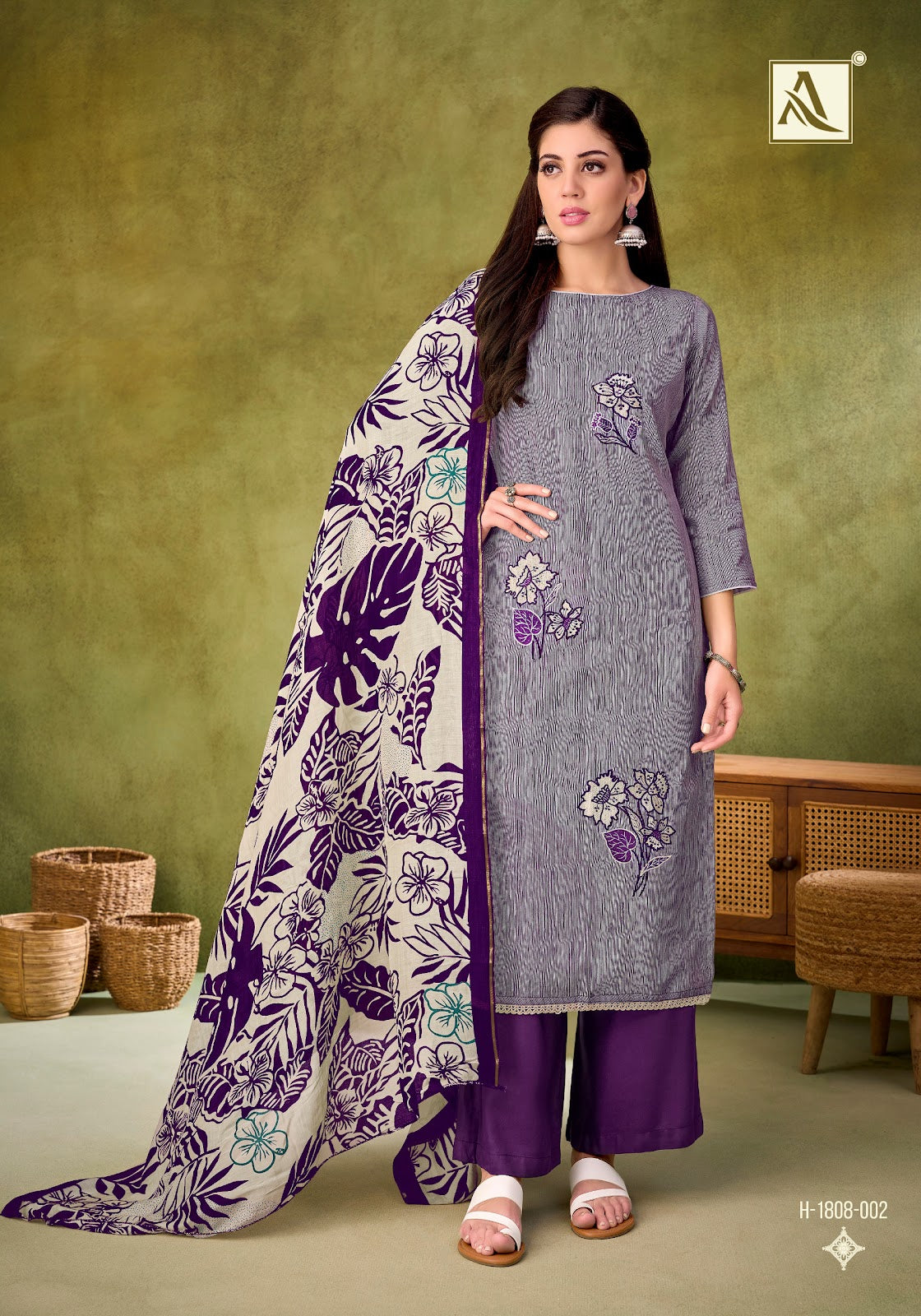 Vihani Alok Zam Karachi Salwar Suits Wholesale Price