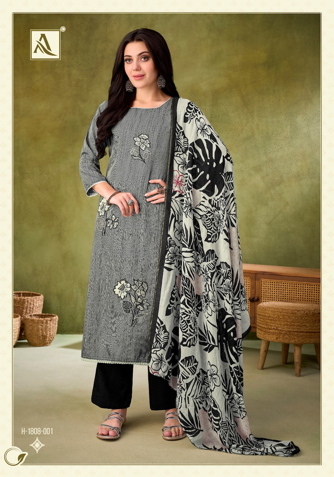 Vihani Alok Zam Karachi Salwar Suits Wholesale Price