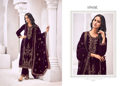 Vilora Simar Velvet Suits Manufacturer India