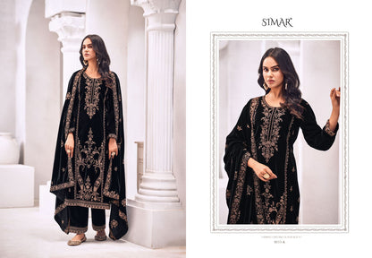 Vilora Simar Velvet Suits Manufacturer India