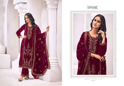 Vilora Simar Velvet Suits Manufacturer India