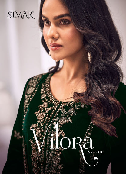 Vilora Simar Velvet Suits Manufacturer India