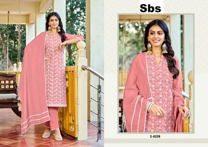 Vinisha Sbs Chinon Readymade Pant Style Suits Wholesaler Gujarat