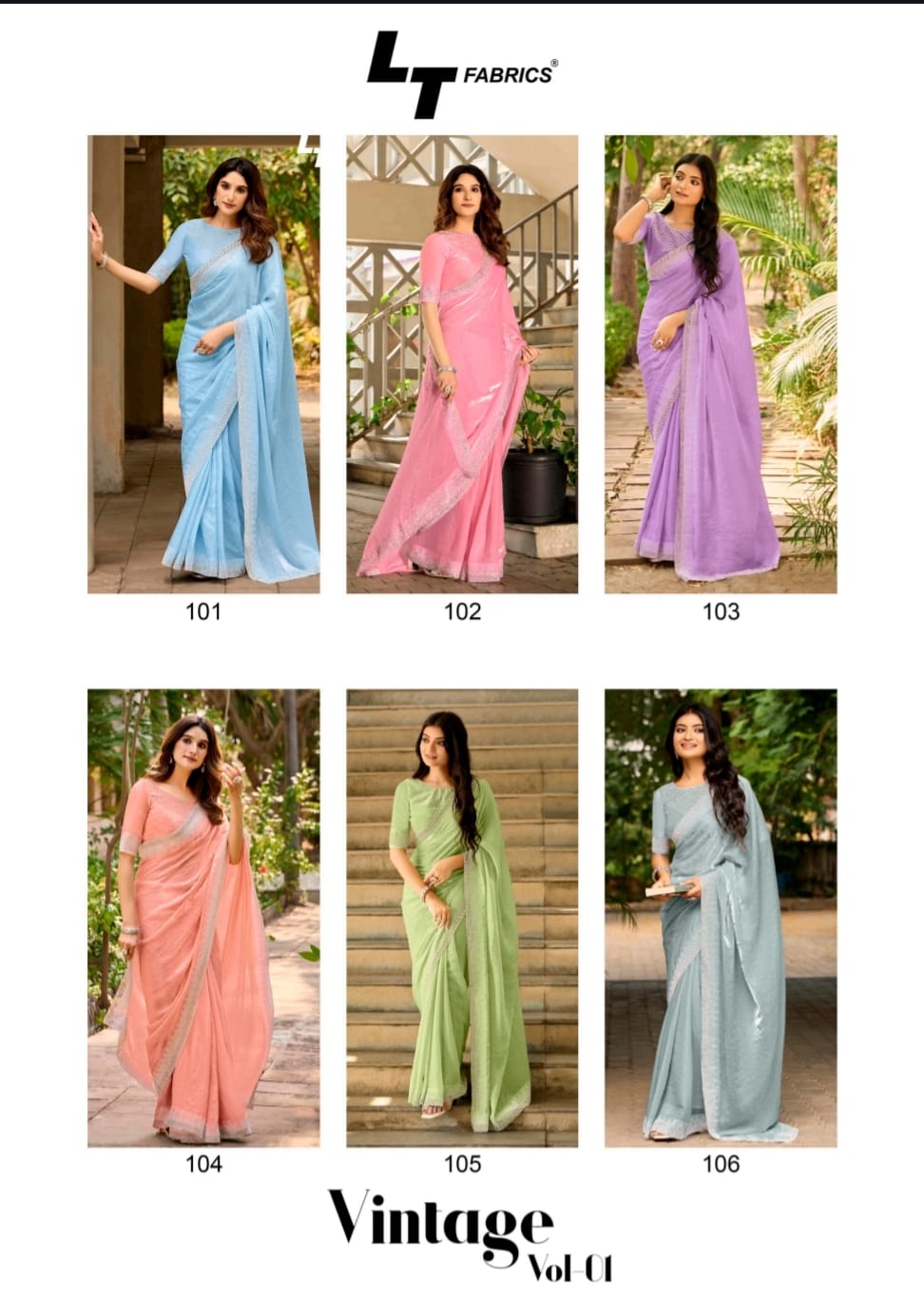 Vintage Lt Fabrics Silk Sarees Wholesaler Gujarat