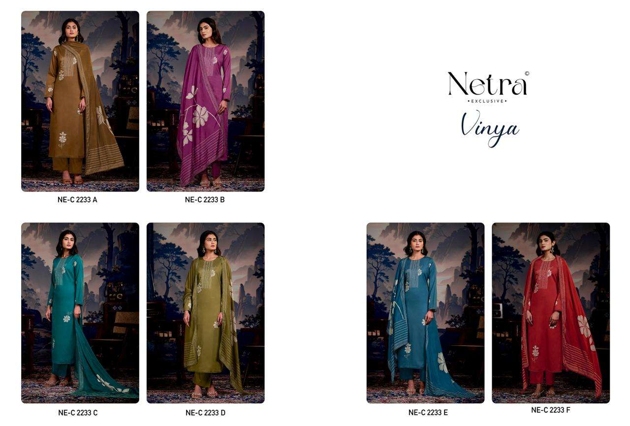 Vinya Netra Cotton Pant Style Suits Supplier Gujarat