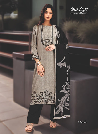 Viola Omtex Pashmina Suits Exporter Gujarat