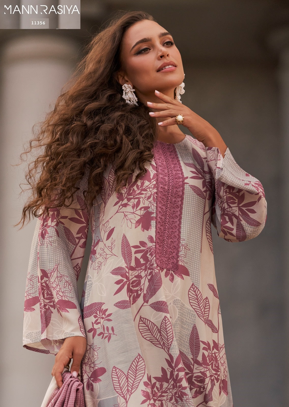 Violetta Mannrasiya Muslin Plazzo Style Suits Supplier Ahmedabad