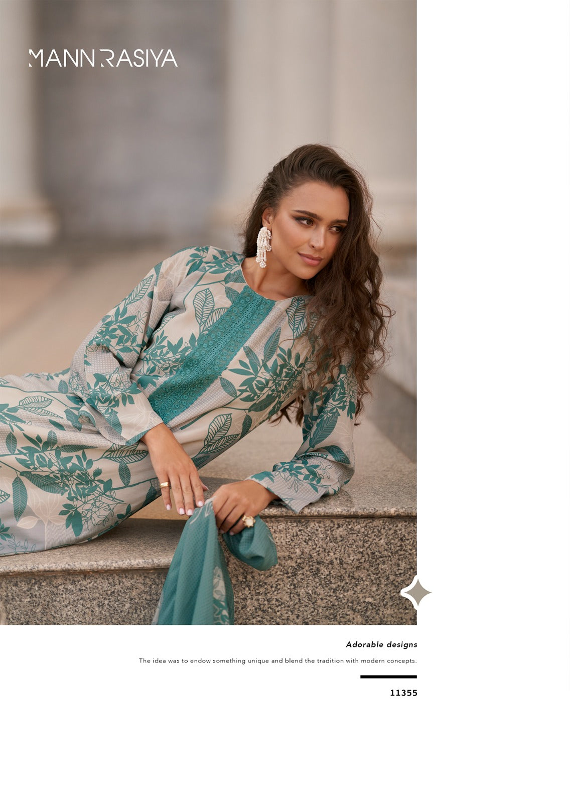 Violetta Mannrasiya Muslin Plazzo Style Suits Supplier Ahmedabad