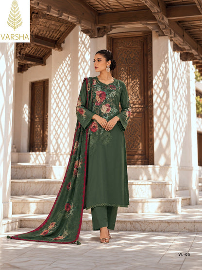 Violette Varshaa Viscose Pashmina Suits Manufacturer