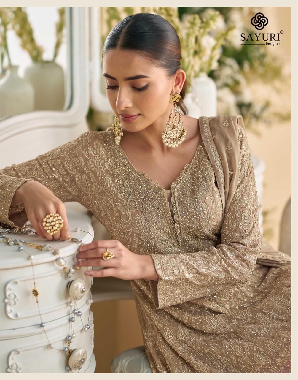 Virasat Sayuri Georgette Readymade Sharara Suits Wholesale