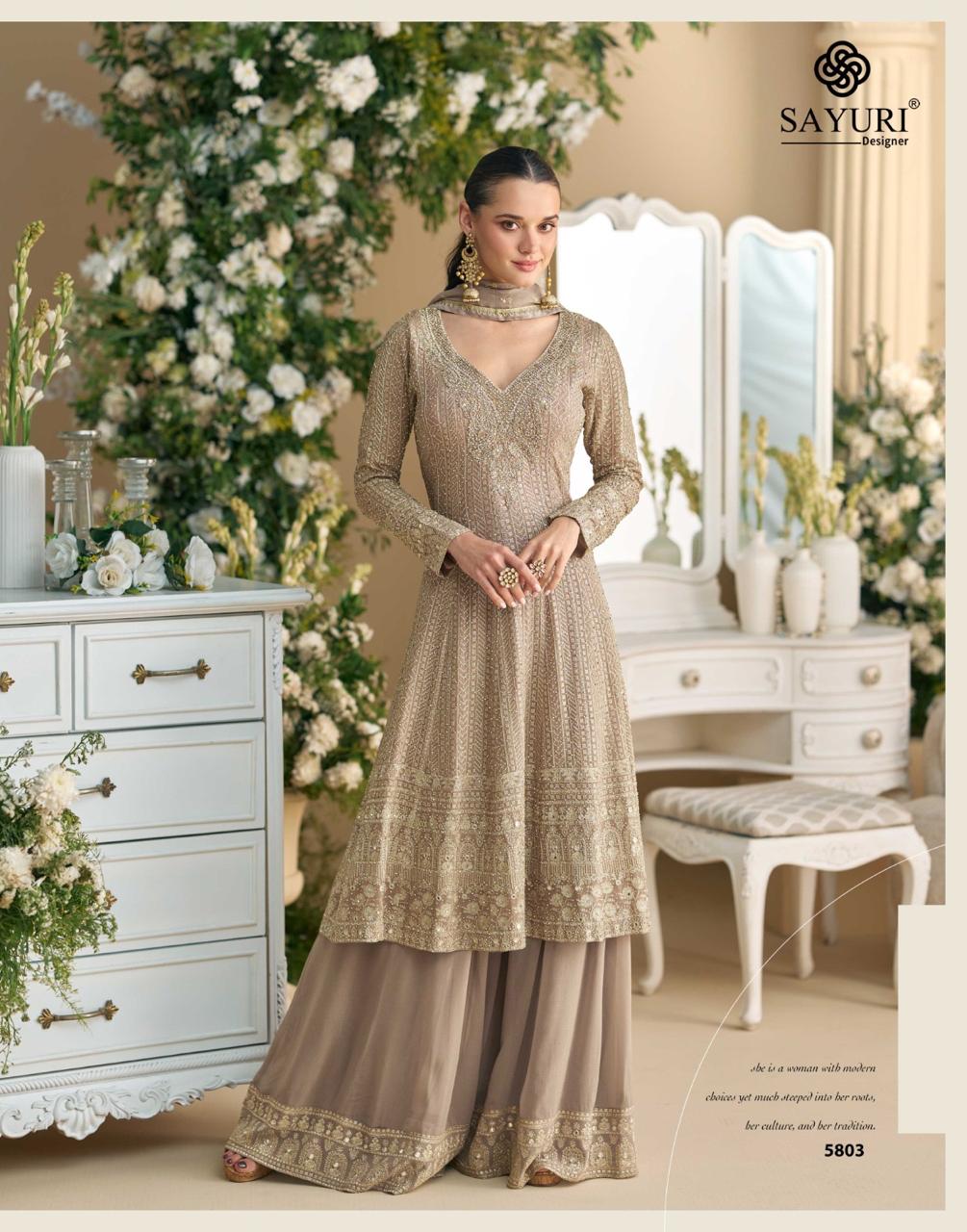 Virasat Sayuri Georgette Readymade Sharara Suits Wholesale
