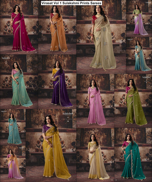 Virasat Vol 1 Sulakshmi Prints Sarees Manufacturer