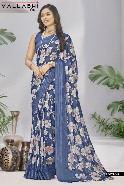 Viratika Vol 6 Vallabhi Lite Georgette Sarees Supplier