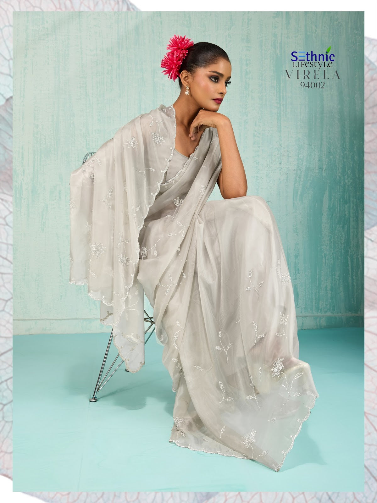 Virela Sethnic Viscose Sarees Exporter Ahmedabad