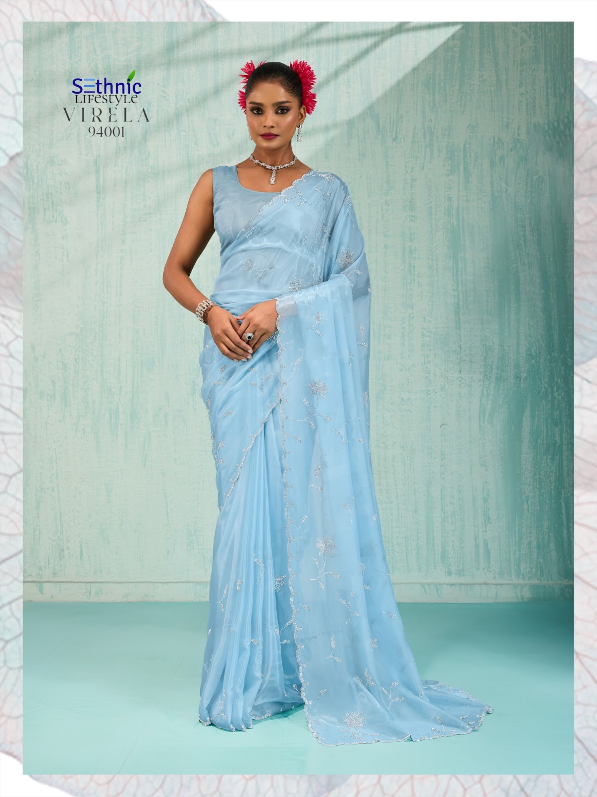 Virela Sethnic Viscose Sarees Exporter Ahmedabad