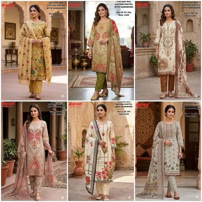 Viscose 0306 Bipson Prints Readymade Pant Style Suits Wholesaler Gujarat