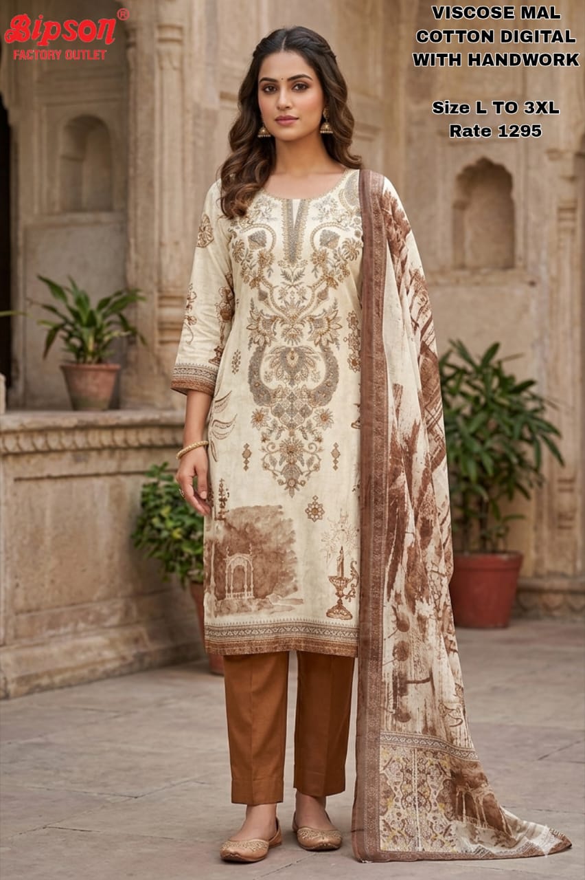 Viscose 0306 Bipson Prints Readymade Pant Style Suits Wholesaler Gujarat
