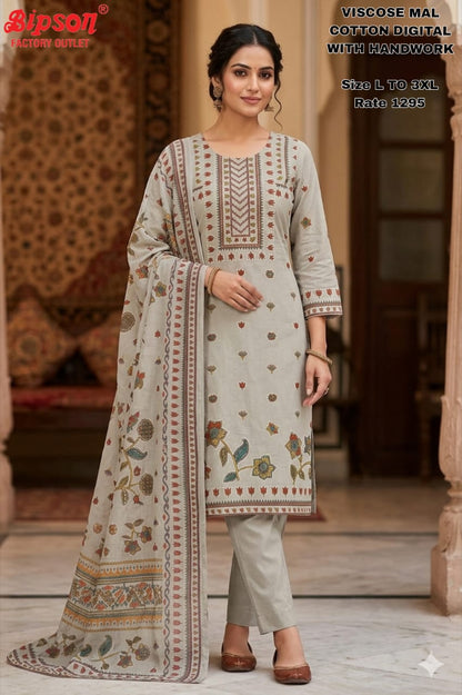 Viscose 0306 Bipson Prints Readymade Pant Style Suits Wholesaler Gujarat