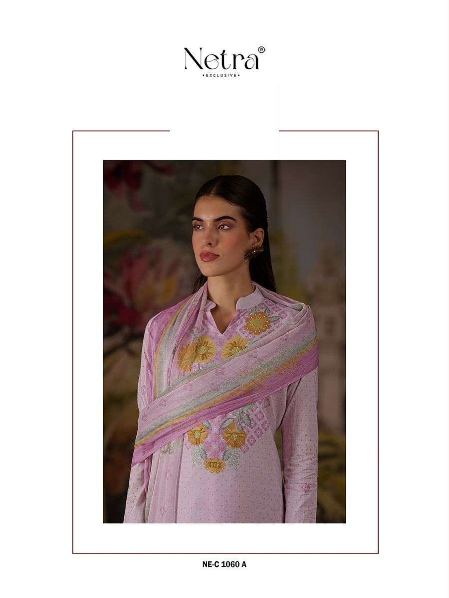 Vishakha Netra Premium Cotton Pant Style Suits Exporter