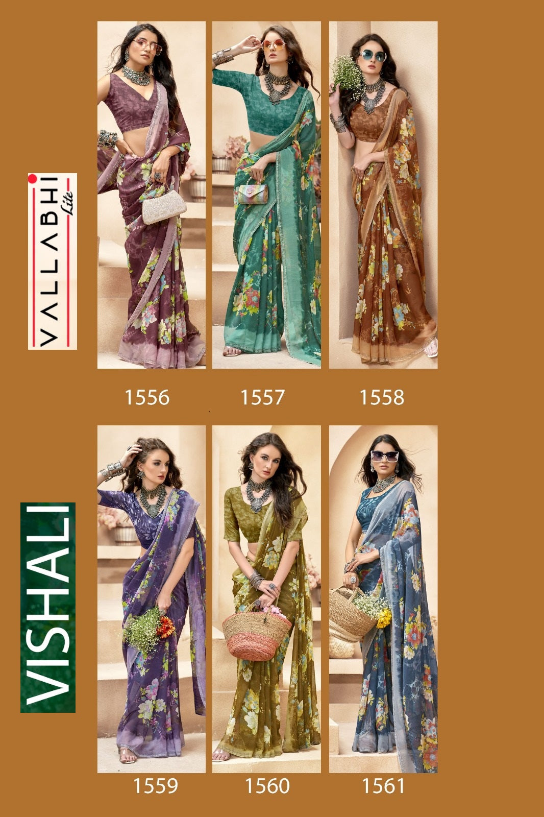 Vishali Vallabhi Lite Georgette Sarees Manufacturer