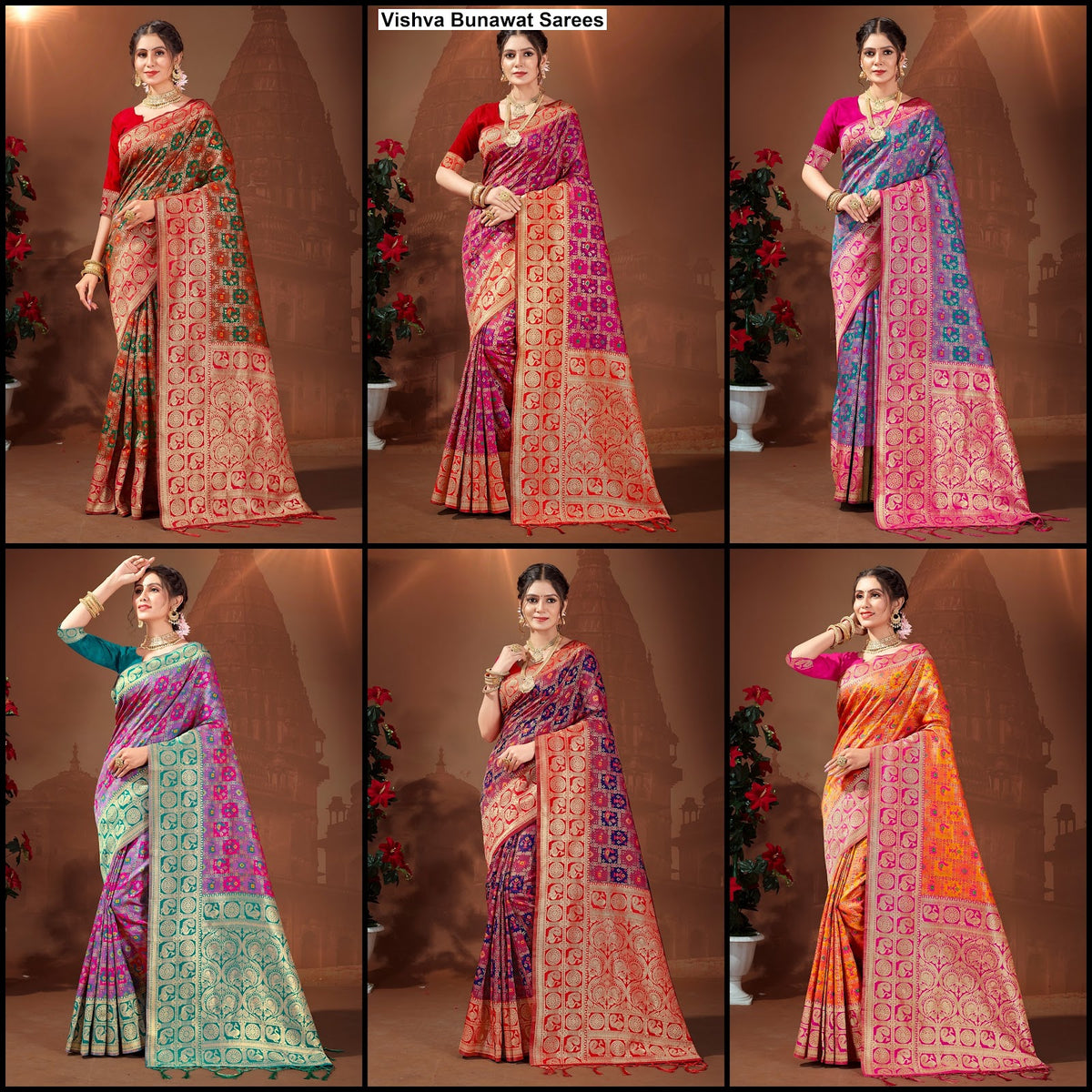 Vishva Bunawat Patola Silk Sarees Wholesaler