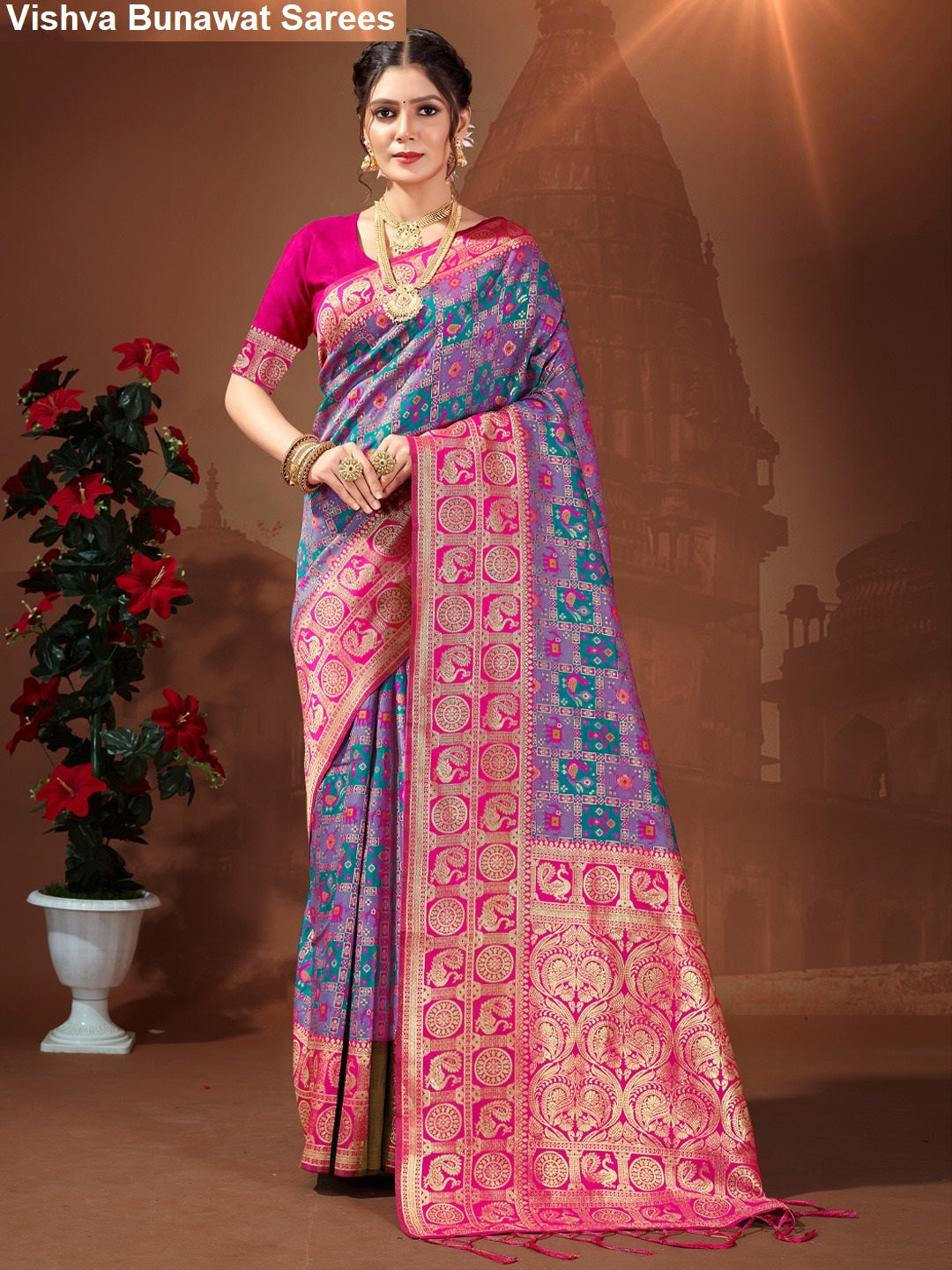 Vishva Bunawat Patola Silk Sarees Wholesaler