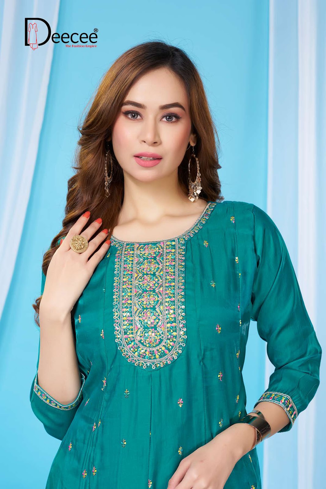 Vitara Deecee Roman Anarkali Kurtis Wholesale Price