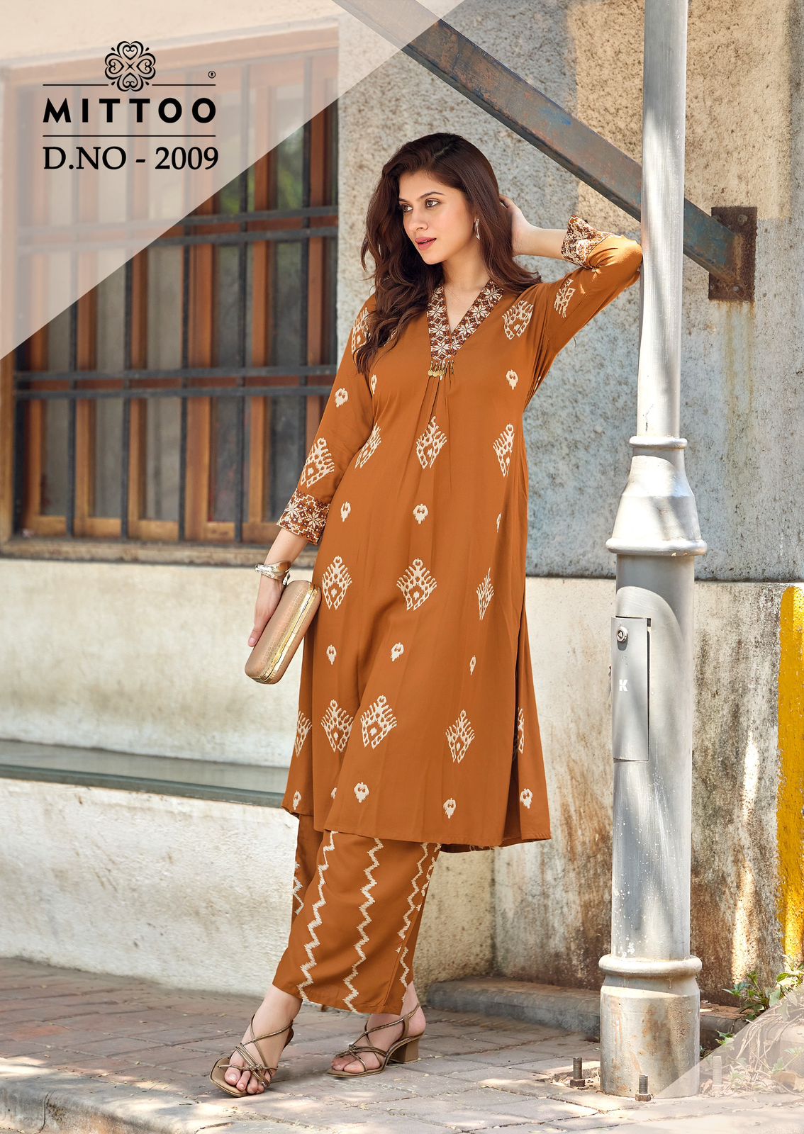 Vitara Vol 2 Mittoo Rayon Kurti Plazzo Set Wholesale