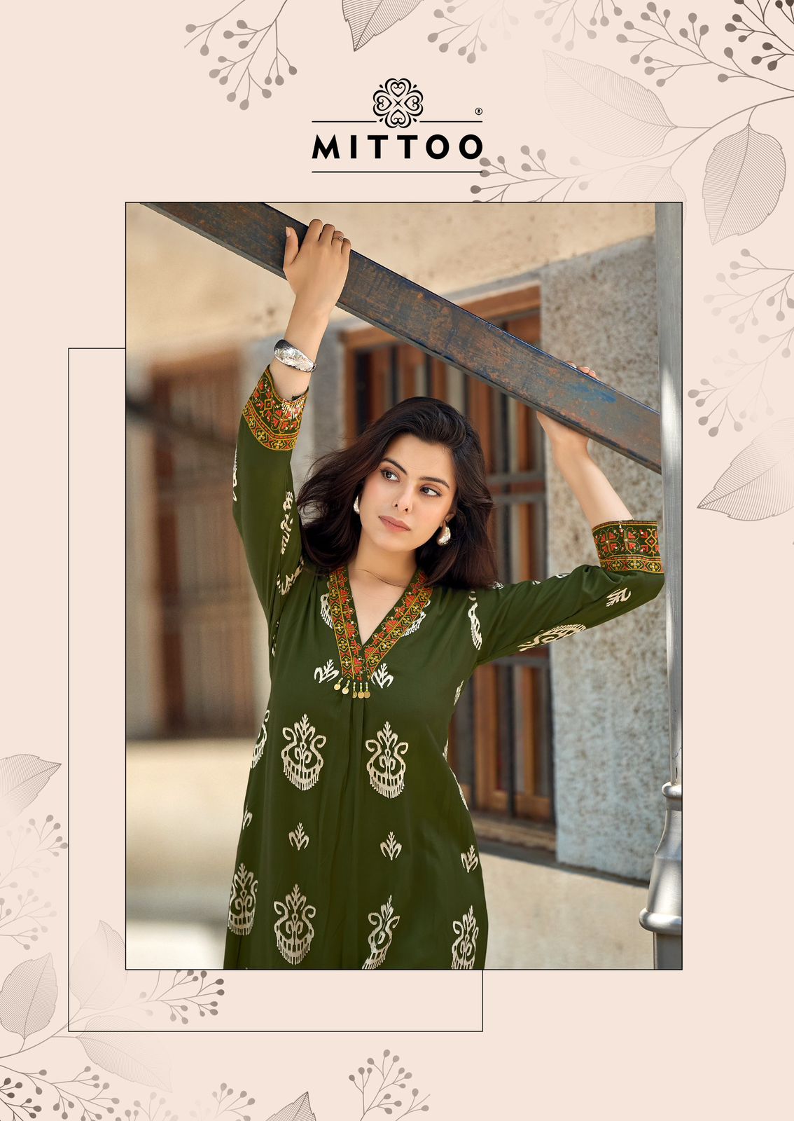 Vitara Vol 2 Mittoo Rayon Kurti Plazzo Set Wholesale