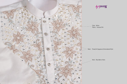 Vivaah Viraasat 2 Shubhvastra Viscose Silk Mens Kurta Wholesale Price