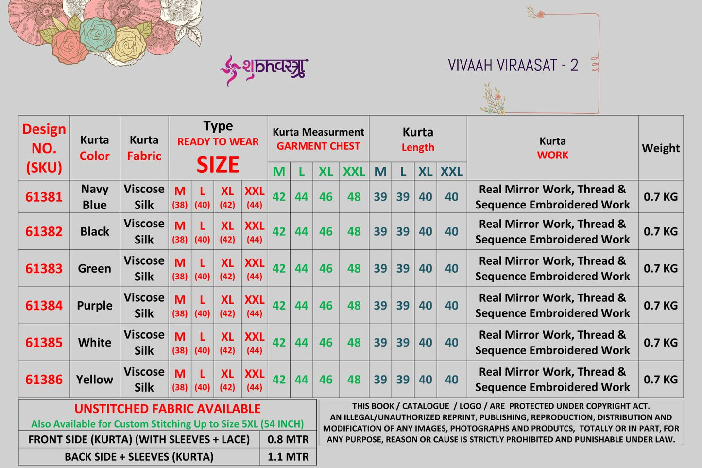 Vivaah Viraasat 2 Shubhvastra Viscose Silk Mens Kurta Wholesale Price