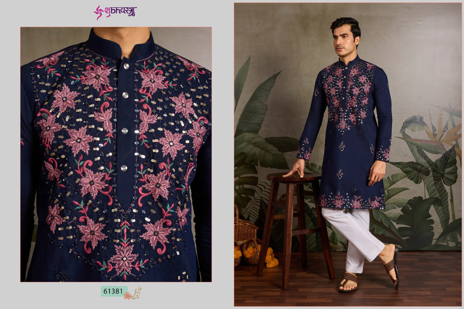 Vivaah Viraasat 2 Shubhvastra Viscose Silk Mens Kurta Wholesale Price