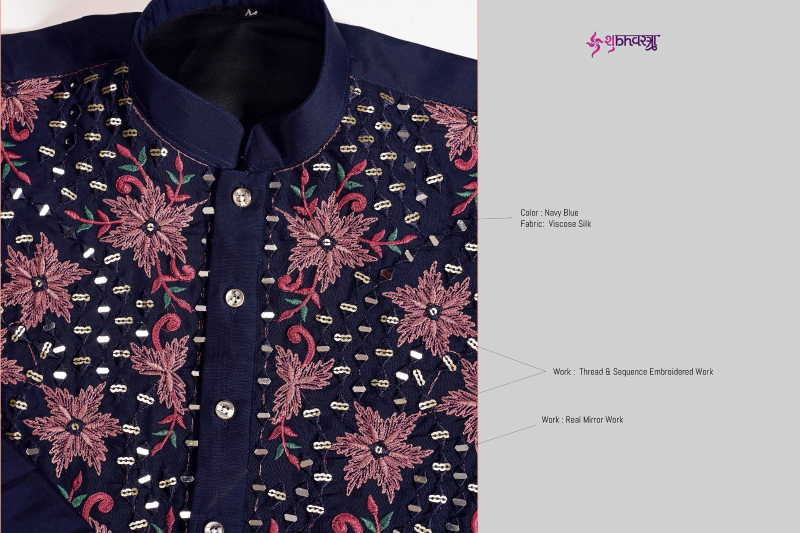 Vivaah Viraasat 2 Shubhvastra Viscose Silk Mens Kurta Wholesale Price