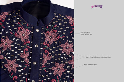 Vivaah Viraasat 2 Shubhvastra Viscose Silk Mens Kurta Wholesale Price