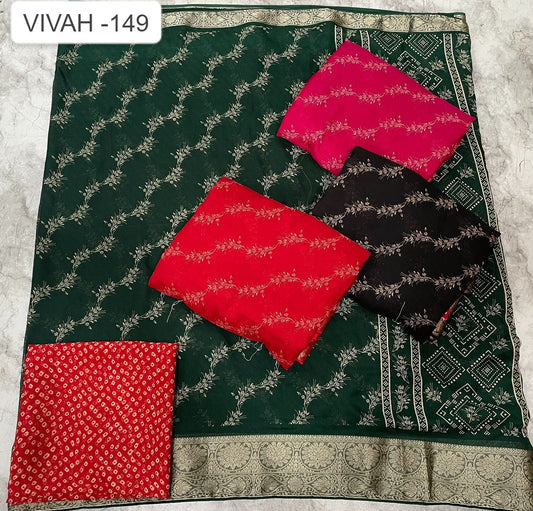 Vivah 149 Kalpveli Moss Sarees Wholesale