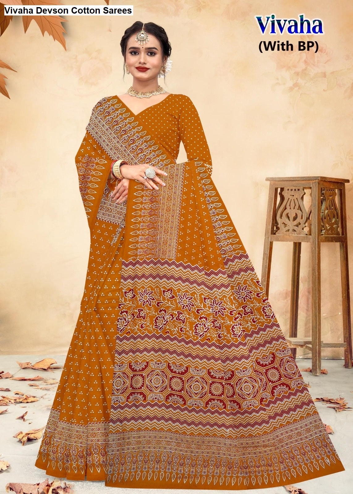 Vivaha Devson Cotton Sarees Exporter Gujarat