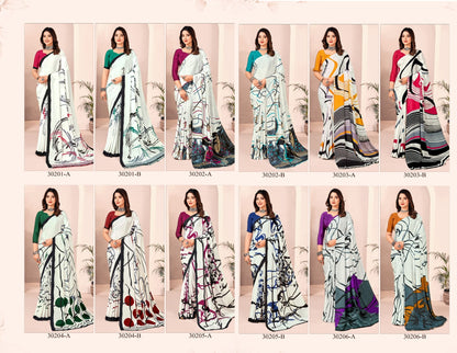 Vivanta Silk-28 Ruchi Silk Crepe Sarees