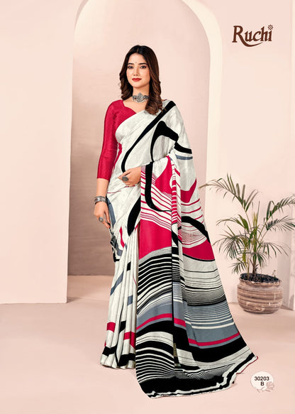 Vivanta Silk-28 Ruchi Silk Crepe Sarees