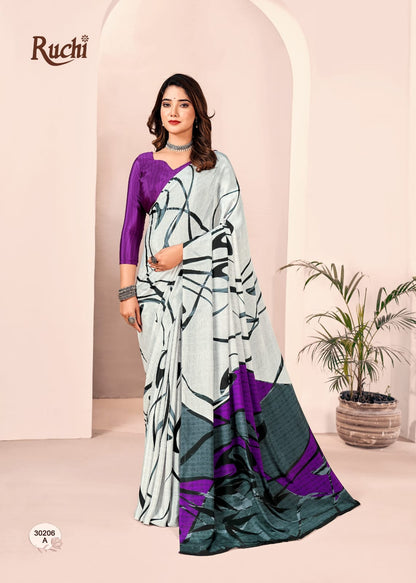 Vivanta Silk-28 Ruchi Silk Crepe Sarees