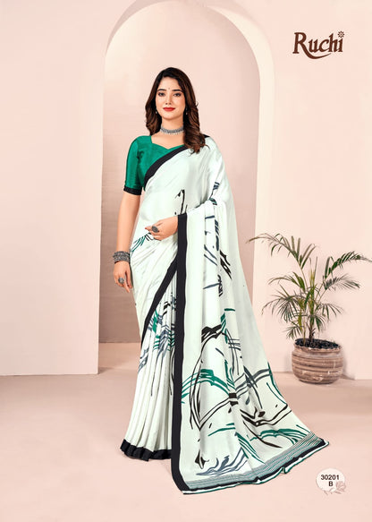 Vivanta Silk-28 Ruchi Silk Crepe Sarees
