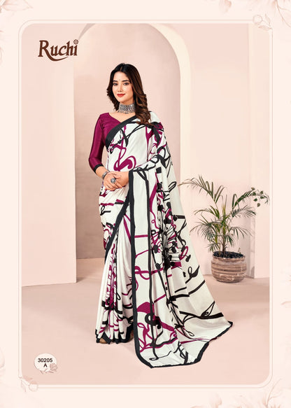 Vivanta Silk-28 Ruchi Silk Crepe Sarees