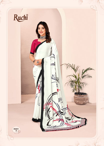 Vivanta Silk-28 Ruchi Silk Crepe Sarees