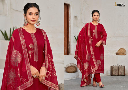 Vivanta Ibiza Banglori Silk Pant Style Suits Exporter India