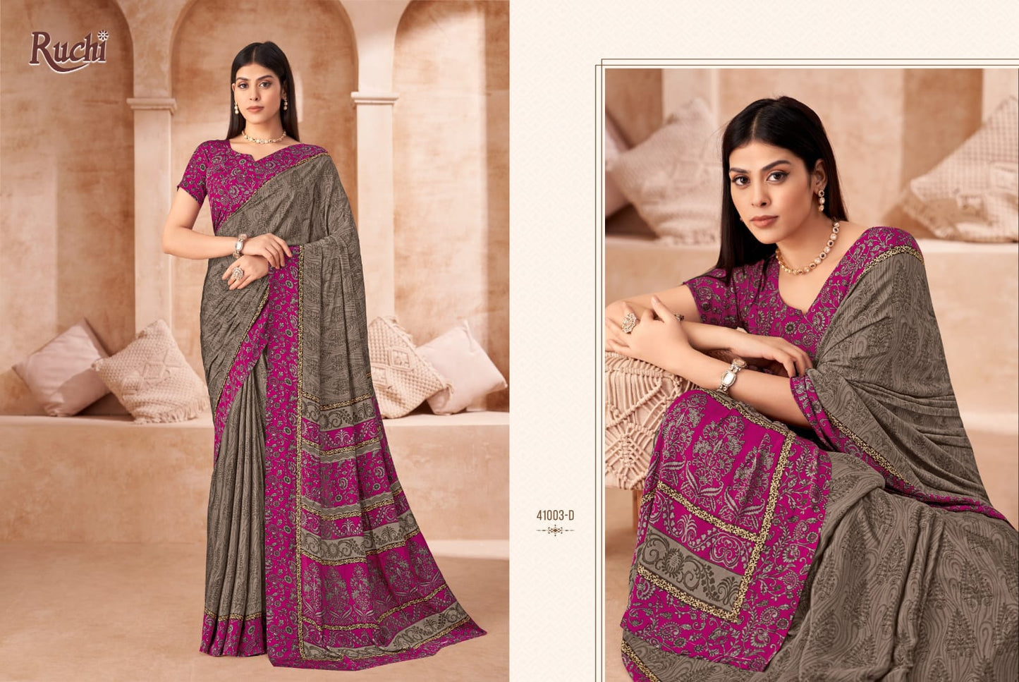 Vivanta Silk 43 Ruchi Sarees Exporter