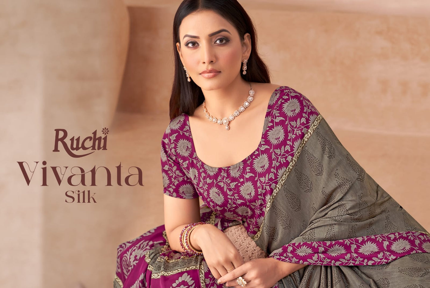 Vivanta Silk 43 Ruchi Sarees Exporter