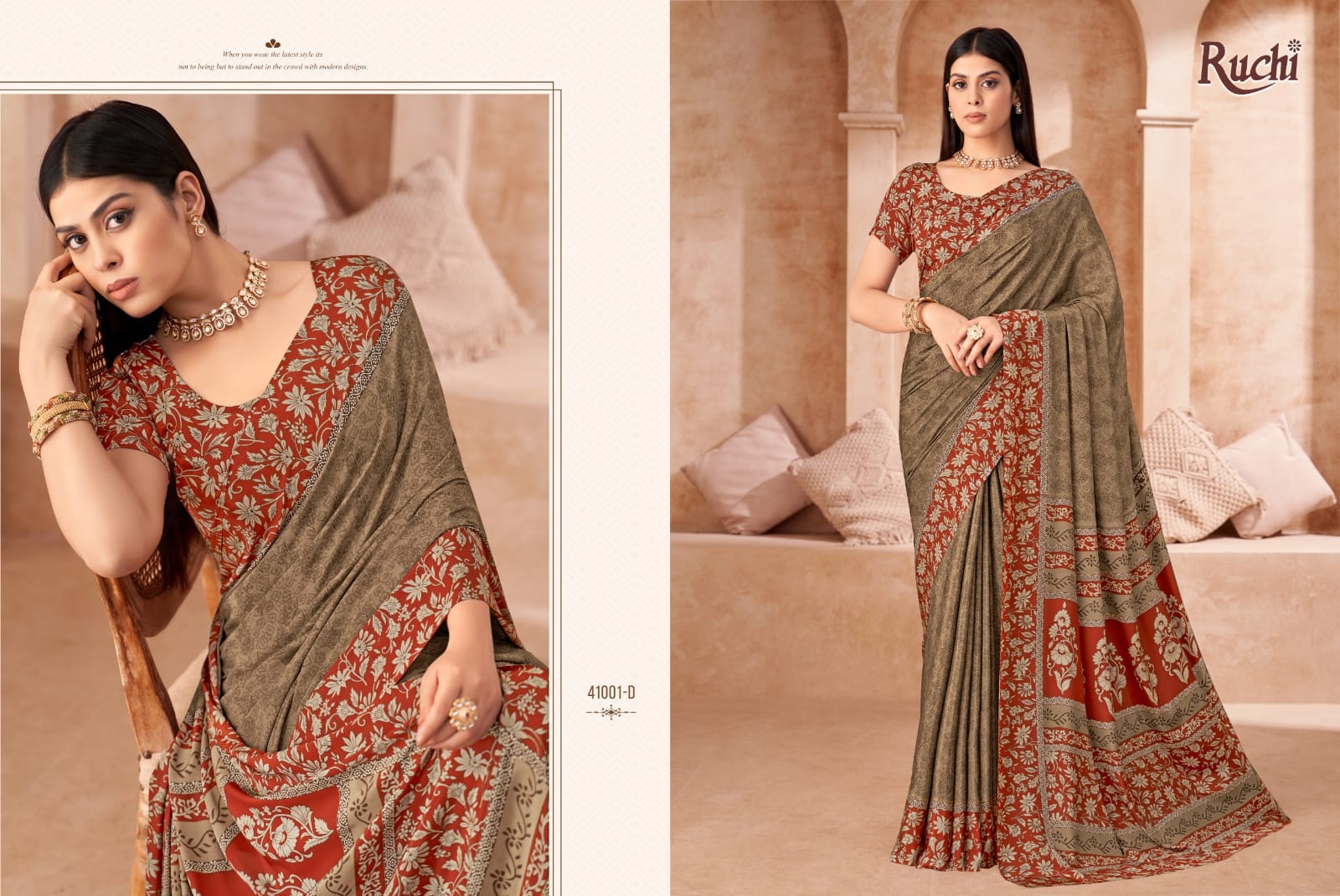 Vivanta Silk 43 Ruchi Sarees Exporter