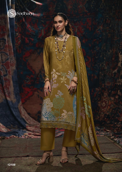 Vivid Sadhana Viscose Pashmina Suits Wholesaler Gujarat
